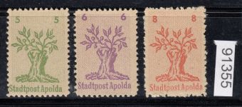 Apolda, Mich.-Nr.: 1-3  **