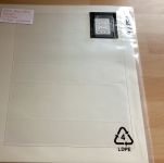 SAFE  Einsteckblätter ( 665) 10 Stück weiß  5 Taschen   gebraucht