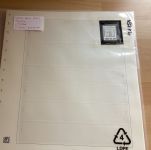 SAFE  Einsteckblätter ( 662)  8 Stück weiß 6 Taschen   gebraucht