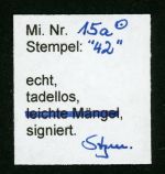 Baden 15a Gestempelt 9 Kr. r