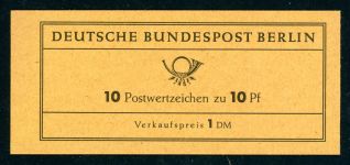 Berlin - Markenheftchen MH3d1A Postfrisch D