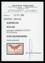 Schweiz 189-191x,z Gestempelt Flp. in beiden Sorten kpl.