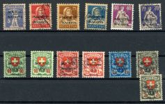 Völkerbund (Sdn) 16-25x,y Gestempelt 2. Ausgabe kpl.