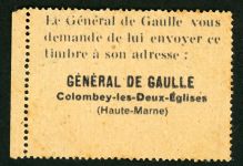 Ungebraucht mit Falz selt. ungebr. Vignette Pour le Salut Public Oui mit rs. ...