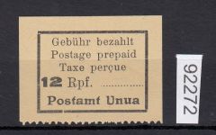 Unna, Mich.-Nr.: 3 I *    "Setzfehler"