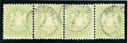 Bayern 22Y (4) Gestempelt 1 Kr. gr