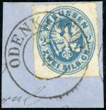 Preussen 17b Briefstück 2 Sgr. preu