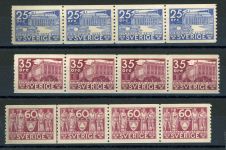Schweden 224-226 (4) Postfrisch 25 bis 60