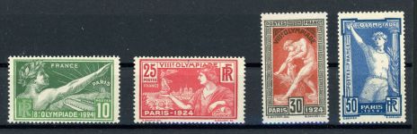 Frankreich 169-172 Postfrisch Olympiade kpl., tadellos postfr.