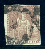 Trinidad Und Tobago 2xb Gestempelt 1 P. rotbraun/bl