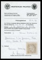 Deutsches Reich 19X Gestempelt 1 Gr. karminrosa