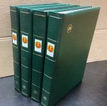 Briefmarkenalbum Einsteckalben  4 Stück  a 32 Seiten Folie  schwarz  gebraucht