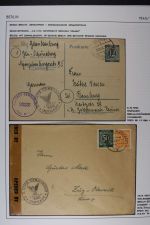 ZENSUREN 1945-1949, Sammlung von 30 Belegen nach und aus Berlin aus dem brit.