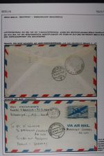 ZENSUREN 1945-1949, Sammlung von 30 Belegen nach und aus Berlin aus dem brit.