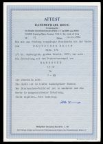 Deutsches Reich 17b Brief 1/3 Gr. tief dunkelgr