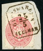 32 Briefstück GROSSWARDEIN RECOMAN 25/5, Rahmenst. a. Luxusbfst. 5 Kr.