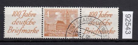 Berlin 1949, Mich.-Nr.: W 06 gestempelt   geprüft
