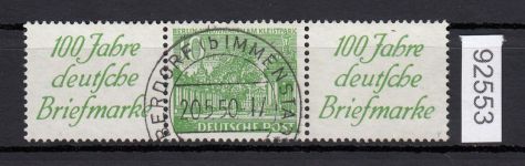 Berlin 1949, Mich.-Nr.: W 12 gestempelt   geprüft