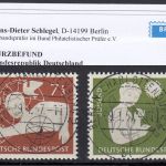 Bund 1956, Mich.-Nr.: 232+33 LUXUS  gest.+gummi  Befund   Berlin-Charlottenburg