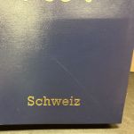 Briefmarkenalbum Einsteckalben  DIN A4 60 Seiten weiß gebraucht