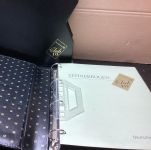 Deutsche Post  Zehnerbogenalbum + Schuber  ( 4 Ringe )  + 40 Hüllen  gebraucht