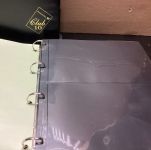 Deutsche Post  Zehnerbogenalbum + Schuber  ( 4 Ringe )  + 40 Hüllen  gebraucht
