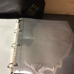 Deutsche Post  Zehnerbogenalbum + Schuber  ( 4 Ringe )  + 40 Hüllen  gebraucht