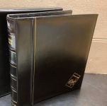 Deutsche Post  Zehnerbogenalbum + Schuber  ( 4 Ringe )  + 40 Hüllen  gebraucht