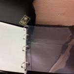 Deutsche Post  Zehnerbogenalbum + Schuber  ( 4 Ringe )  + 40 Hüllen  gebraucht