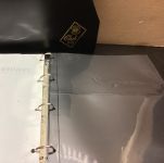 Deutsche Post  Zehnerbogenalbum + Schuber  ( 4 Ringe )  + 40 Hüllen  gebraucht