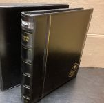 Deutsche Post  Zehnerbogenalbum + Schuber  ( 4 Ringe )  + 40 Hüllen  gebraucht