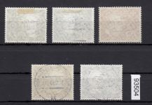Bund 1959, Mich.-Nr.: 315-19 LUXUS Gestempelt  Berlin-Charlottenburg
