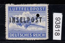 Feldpost, Mi.-Nr. 8 B II  *   geprüft
