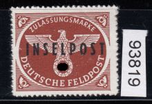 Feldpost, Mi.-Nr. 9 * geprüft  mängel