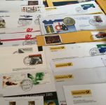 Deutsche Post Philathelie Briefe Vorausentwertung Konvolut ab 2005 60 Stück