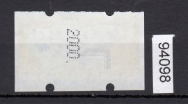 Bund 2002, Mich.-Nr.: ATM 5 **  Werteindruck 0000  und Zählnummer  2000