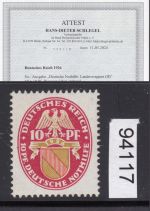 DR 1926, Mich.-Nr.: 399 X **  geprüft  Attest