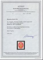 DR 1926, Mich.-Nr.: 399 X **  geprüft  Attest