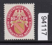 DR 1926, Mich.-Nr.: 399 X **  geprüft  Attest