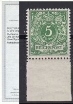DR 1889, Mich.-Nr.: 46 a **  geprüft  Attest