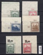 DR 1931, Mich.-Nr.: 459-62 +463+64 **   LUXUS  ECKRAND   geprüft  Attest