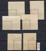 DR 1931, Mich.-Nr.: 459-62 +463+64 **   LUXUS  ECKRAND   geprüft  Attest