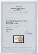DR 1929, Mich.-Nr.: 434 I **  geprüft  Attest