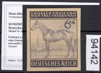 DR 1943, Mich.-Nr.: 857 P (*)   geprüft  Befund  Probedruck