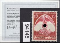 DR 1935, Mich.-Nr.: 587 Y ** geprüft  Befund