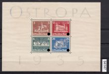 DR 1935, Mich.-Nr.: 576-79  Block 3 (*)   geprüft
