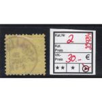 AD Baden Porto 1862, Mich.-Nr.: Lp 2 gestempelt