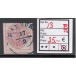 AD Hannover 1859, Mich.-Nr.: 13 gestempelt