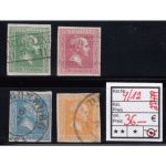 AD Preußen 1858, Mich.-Nr.: 9-12  gestempelt
