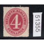 AD Schl.-Holst,-Lauenb 1864, Mich.-Nr.: 3  *